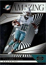 2024 Panini Illusions Amazing Tyreek Hill #18 card