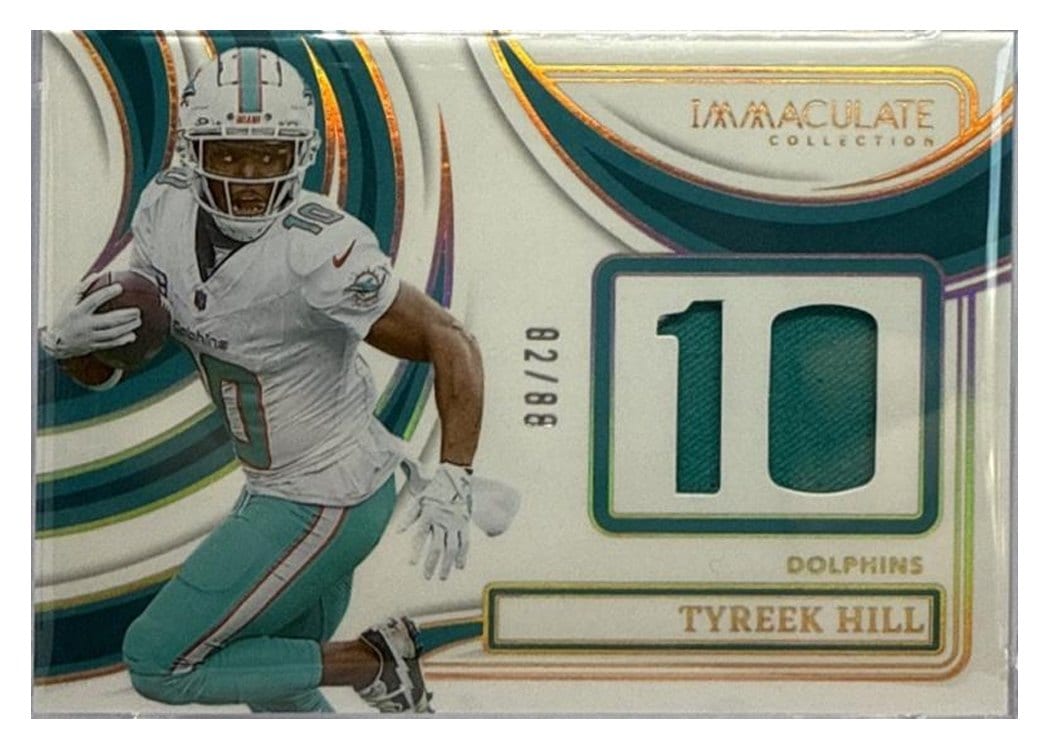 2024 Panini Immaculate Collection Immaculate Numbers Memorabilia Tyreek Hill #20 card
