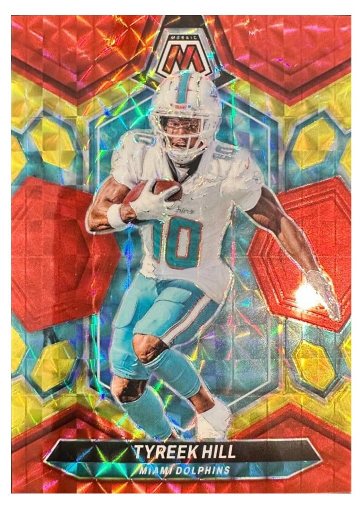 2024 Panini Mosaic Base Set Tyreek Hill #137 card