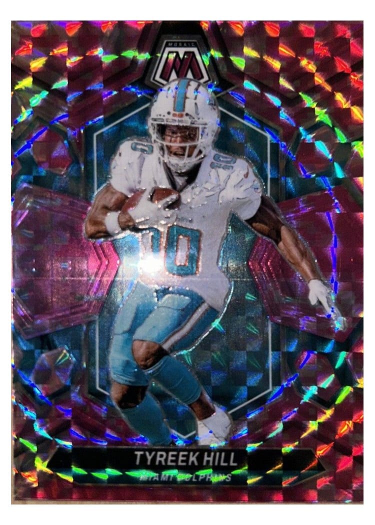 2024 Panini Mosaic Base Set Tyreek Hill #137 card