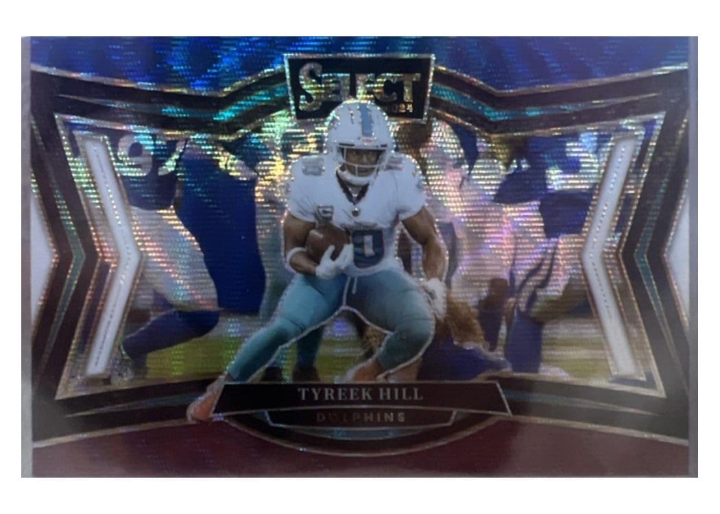 2024 Panini Select Base Set Tyreek Hill Red Mojo #499 card