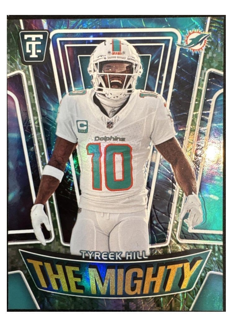 2024 Panini Totally Certified The Mighty Tyreek Hill #15 card