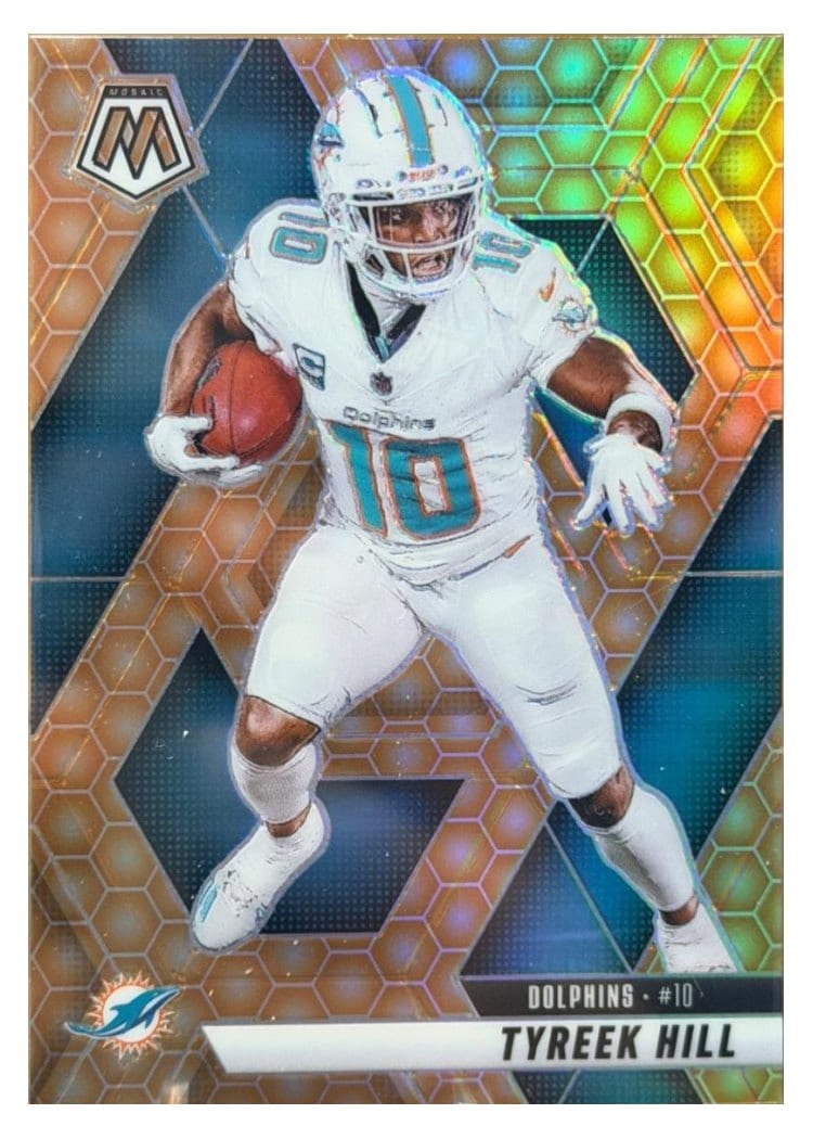 2025 Panini Mosaic Base Set Tyreek Hill #112 card
