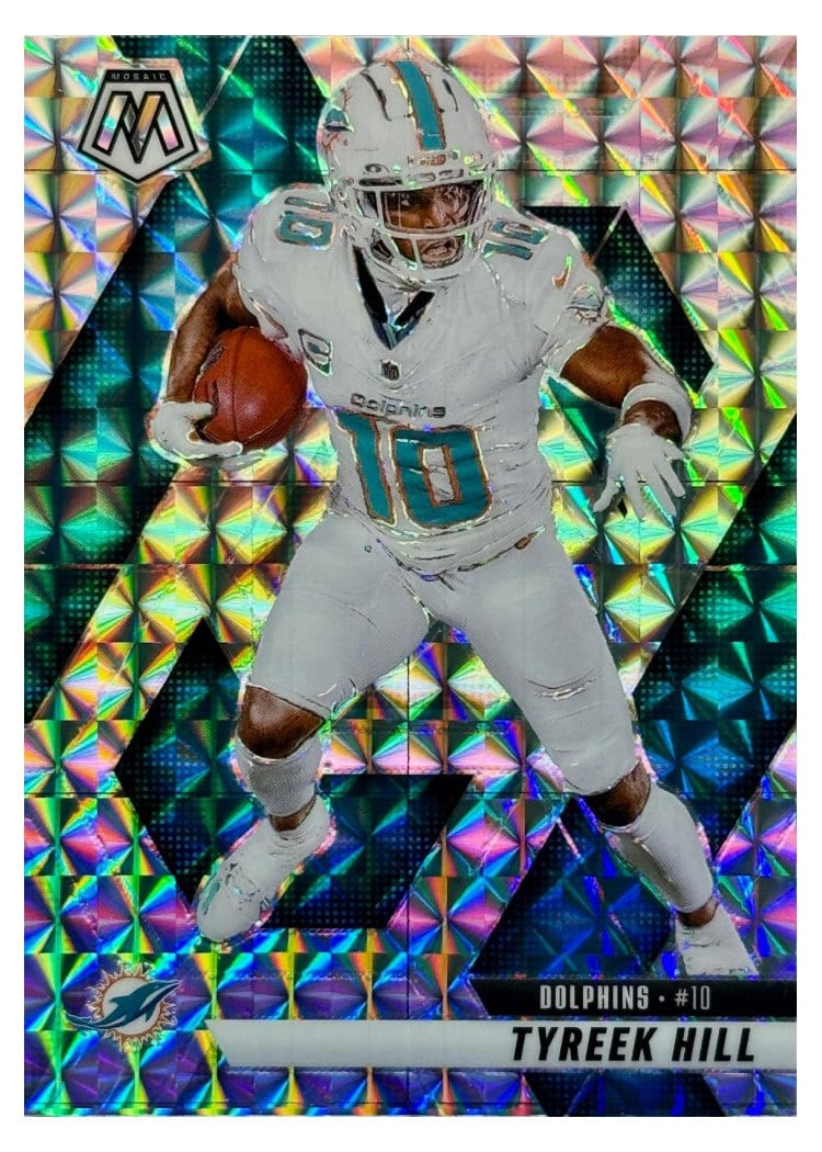 2025 Panini Mosaic Base Set Tyreek Hill #112 card