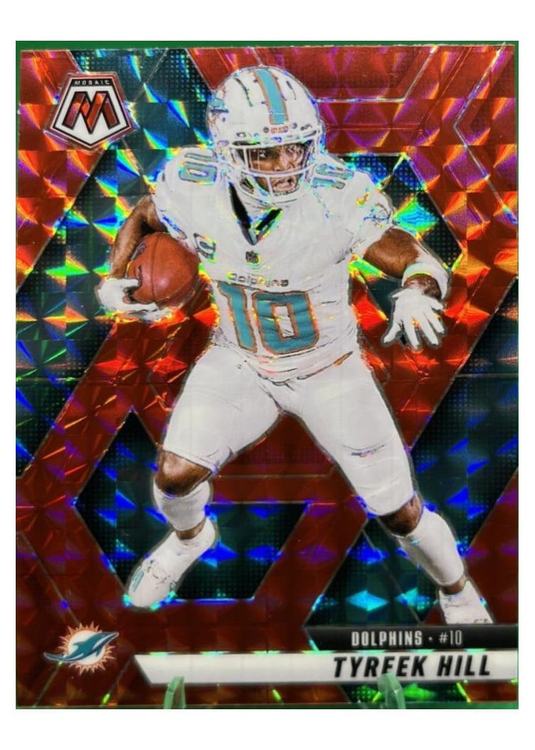 2025 Panini Mosaic Base Set Tyreek Hill #112 card