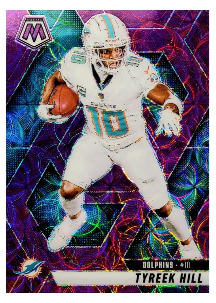 2025 Panini Mosaic Base Set Tyreek Hill #112 card