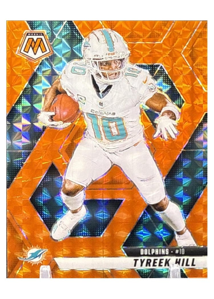 2025 Panini Mosaic Base Set Tyreek Hill #112 card