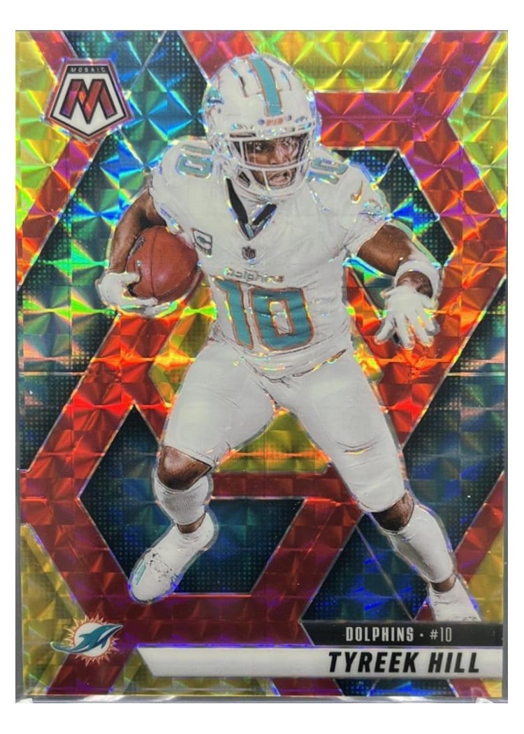2025 Panini Mosaic Base Set Tyreek Hill #112 card