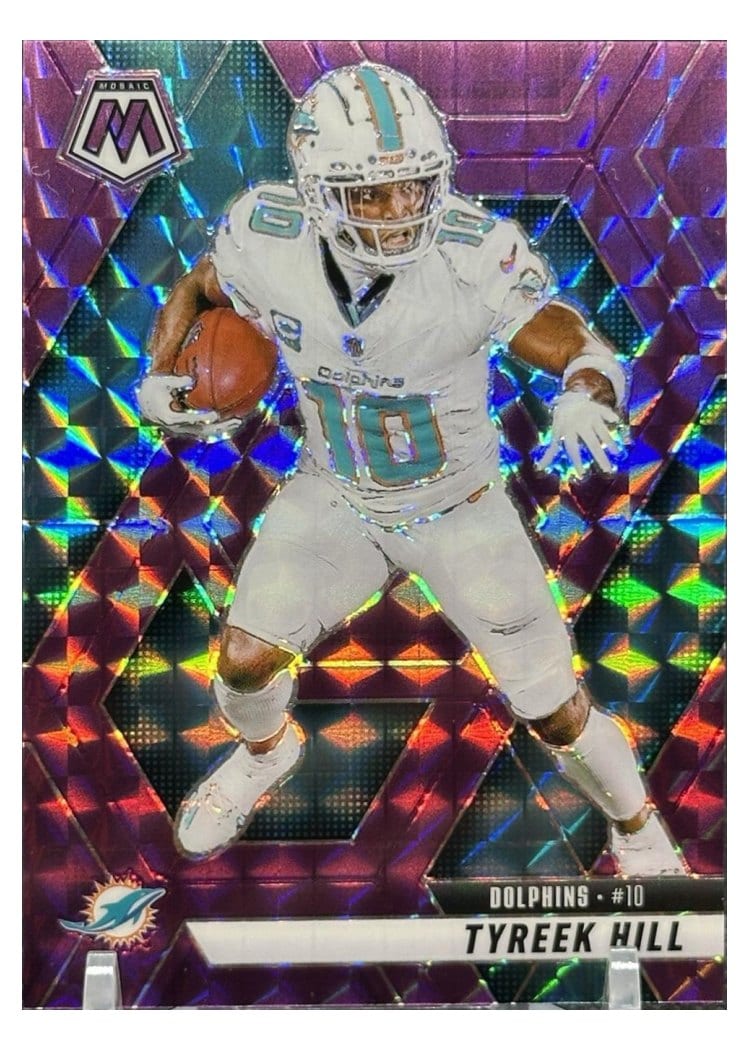 2025 Panini Mosaic Base Set Tyreek Hill #112 card