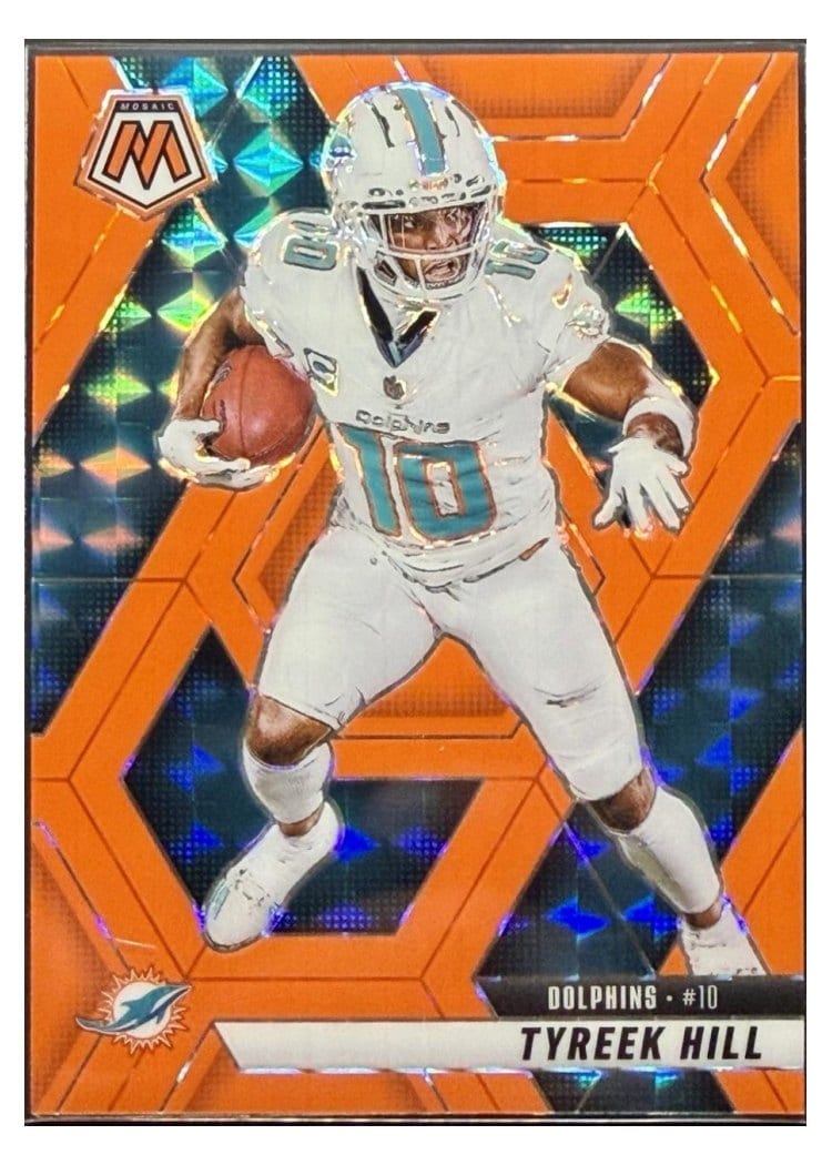 2025 Panini Mosaic Base Set Tyreek Hill #112 card