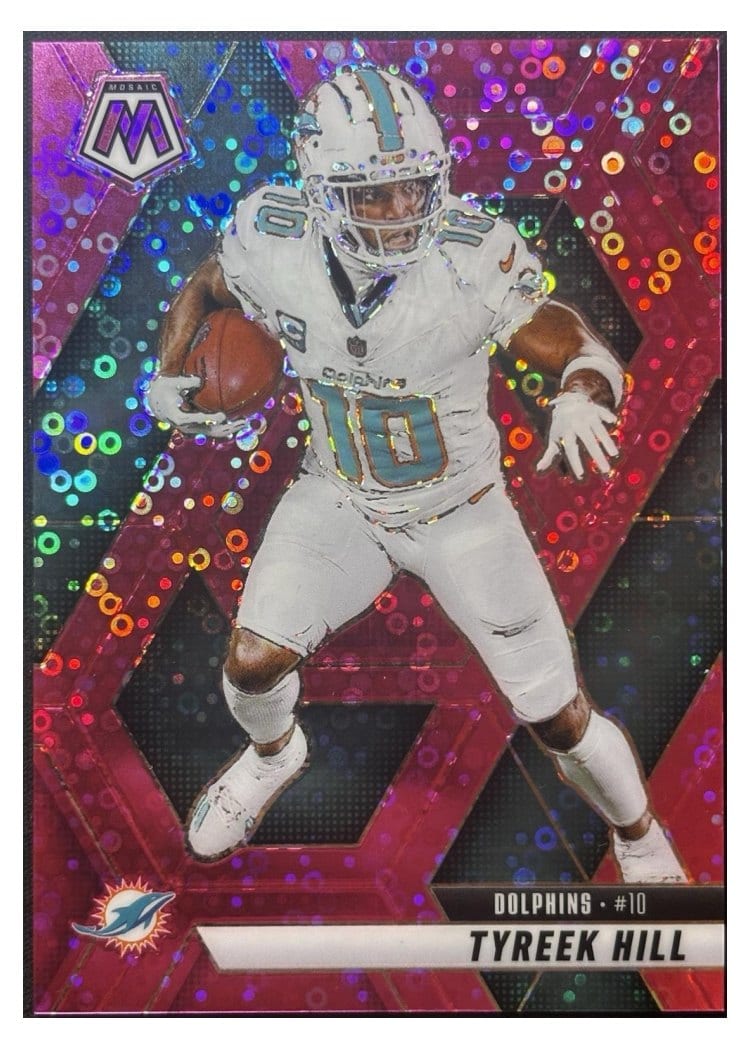 2025 Panini Mosaic Base Set Tyreek Hill #112 card