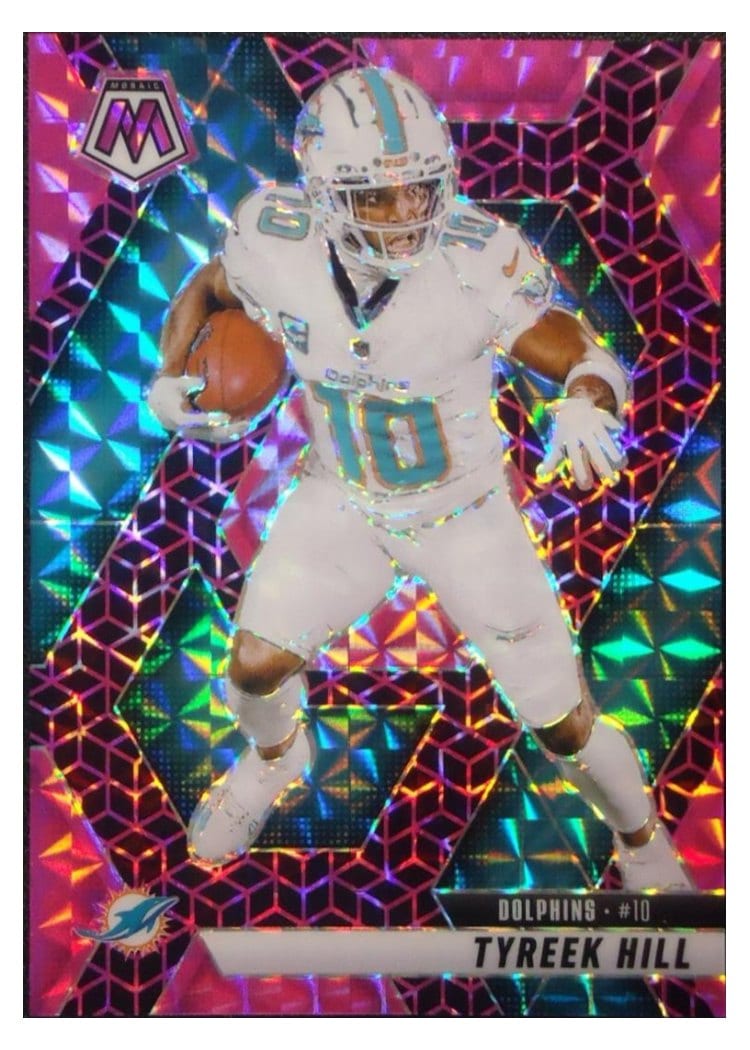 2025 Panini Mosaic Base Set Tyreek Hill #112 card