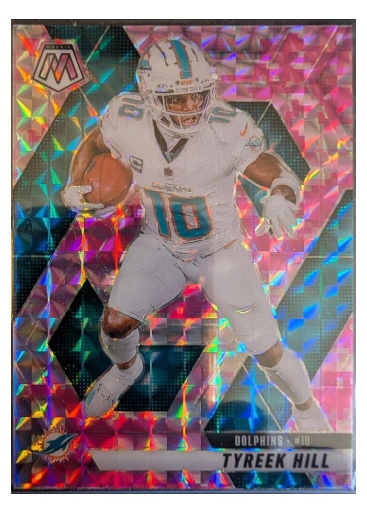 2025 Panini Mosaic Base Set Tyreek Hill #112 card