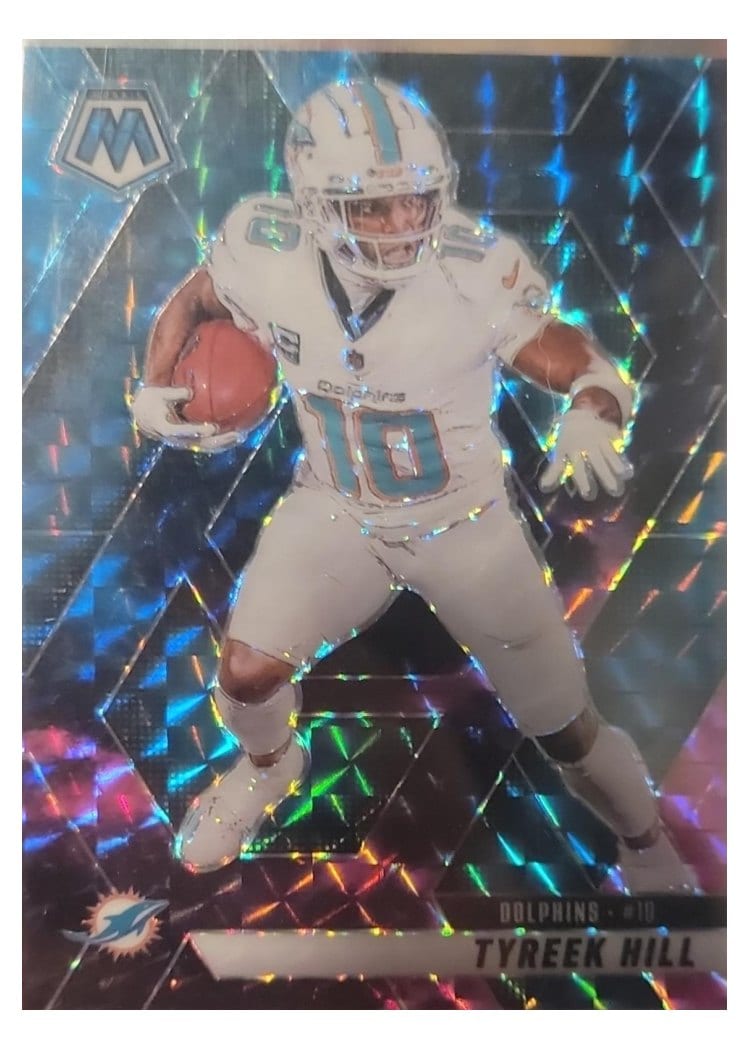 2025 Panini Mosaic Base Set Tyreek Hill #112 card