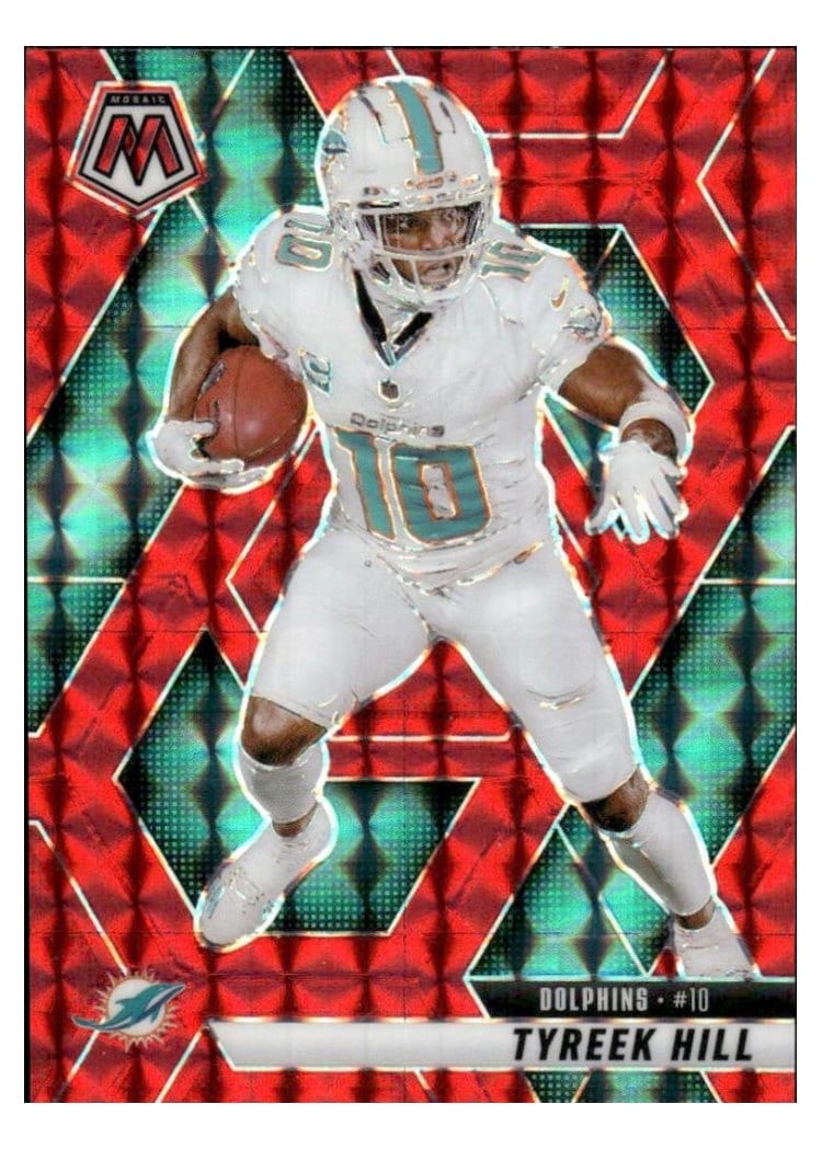 2025 Panini Mosaic Base Set Tyreek Hill #112 card