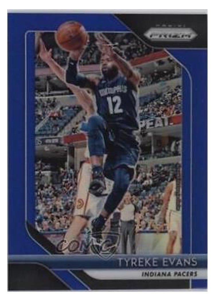 2018-19 Panini Prizm Base Set Tyreke Evans #94 card