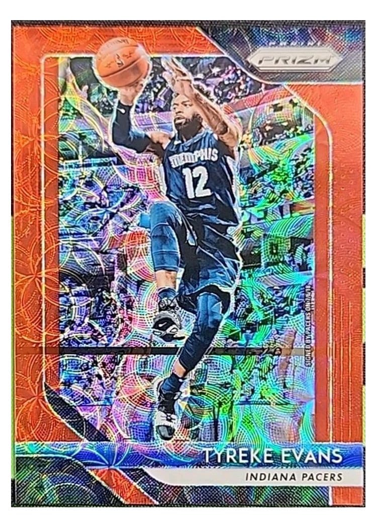 2018-19 Panini Prizm Base Set Tyreke Evans #94 card