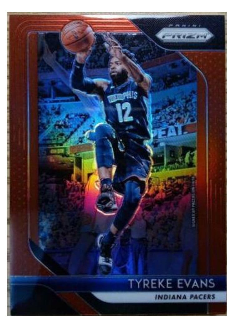 2018-19 Panini Prizm Base Set Tyreke Evans #94 card