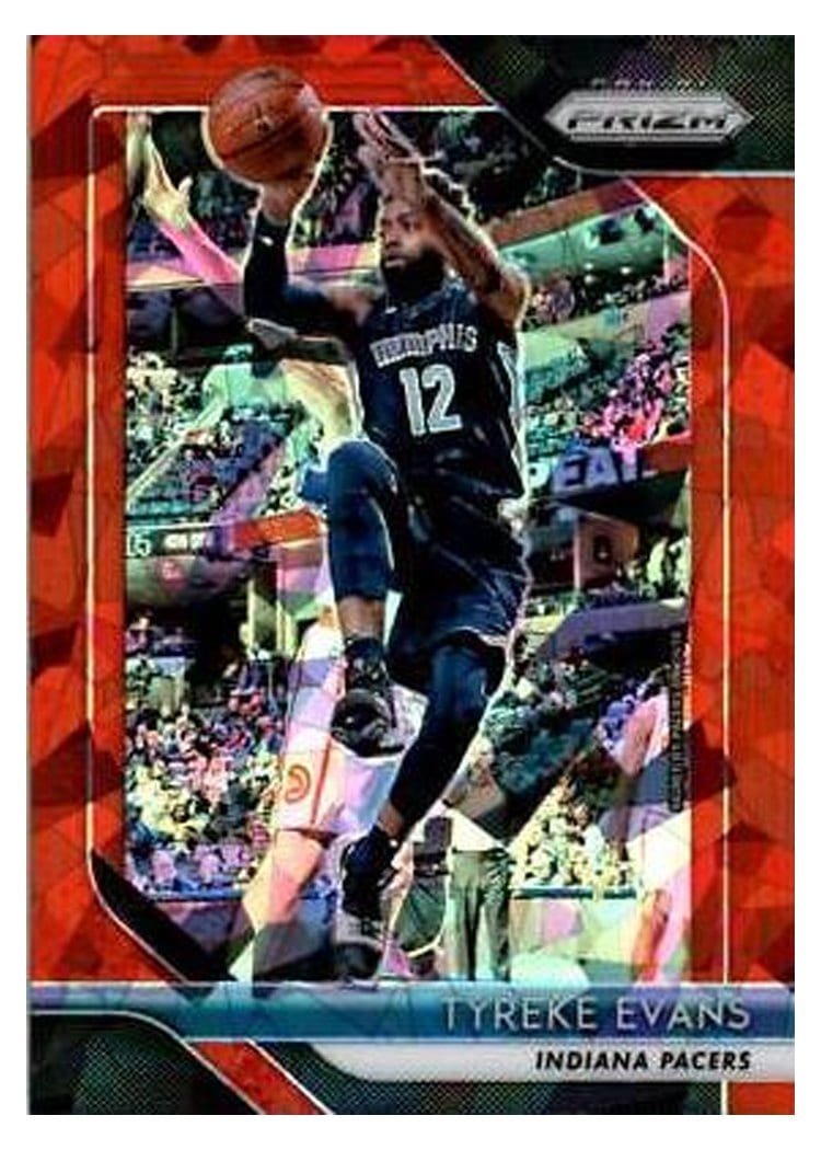 2018-19 Panini Prizm Base Set Tyreke Evans #94 card