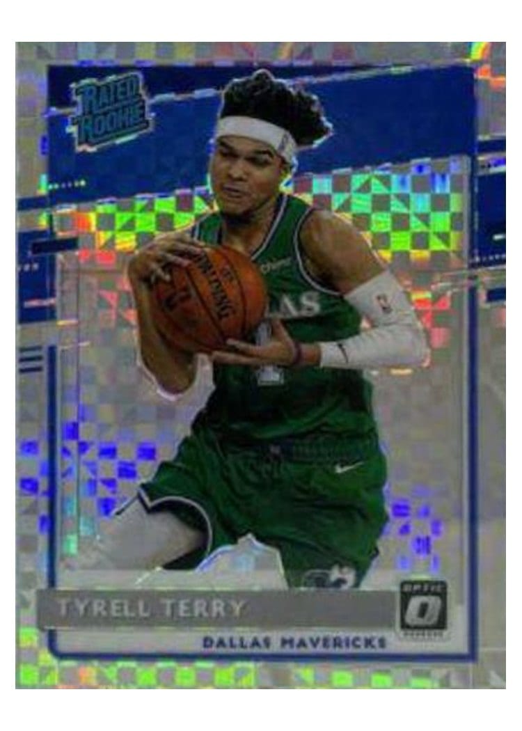 2020-21 Donruss Optic Base Set Tyrell Terry #181 card