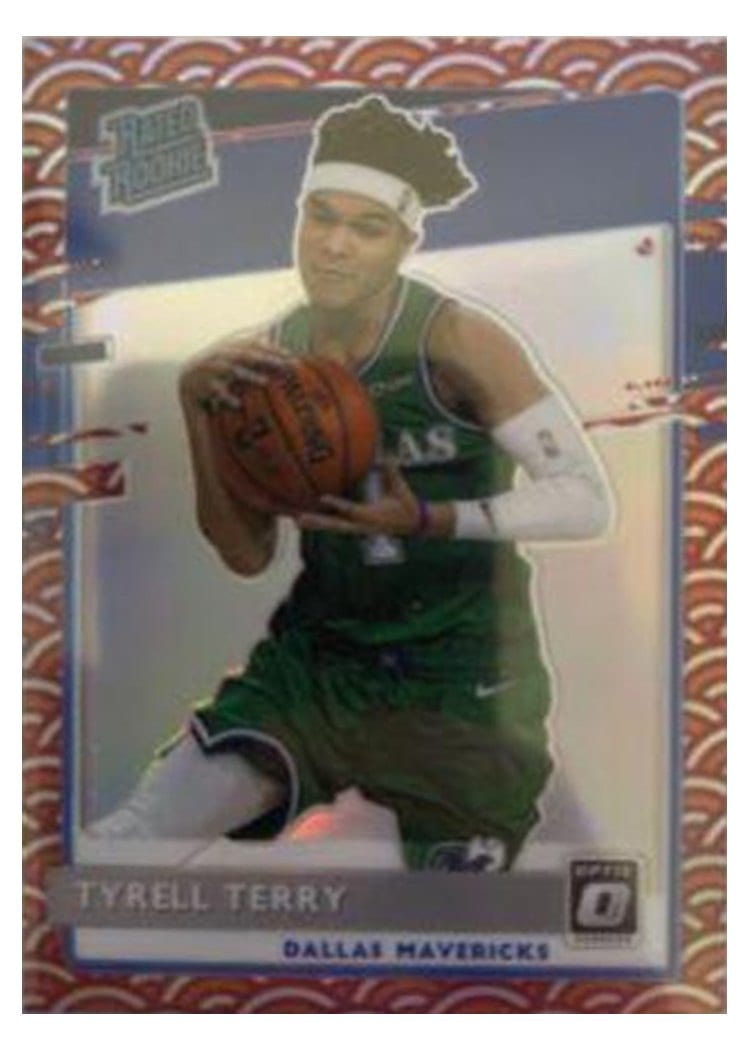 2020-21 Donruss Optic Base Set Tyrell Terry #181 card