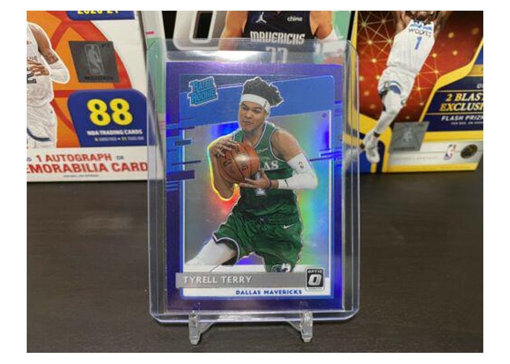 2020-21 Donruss Optic Base Set Tyrell Terry #181 card