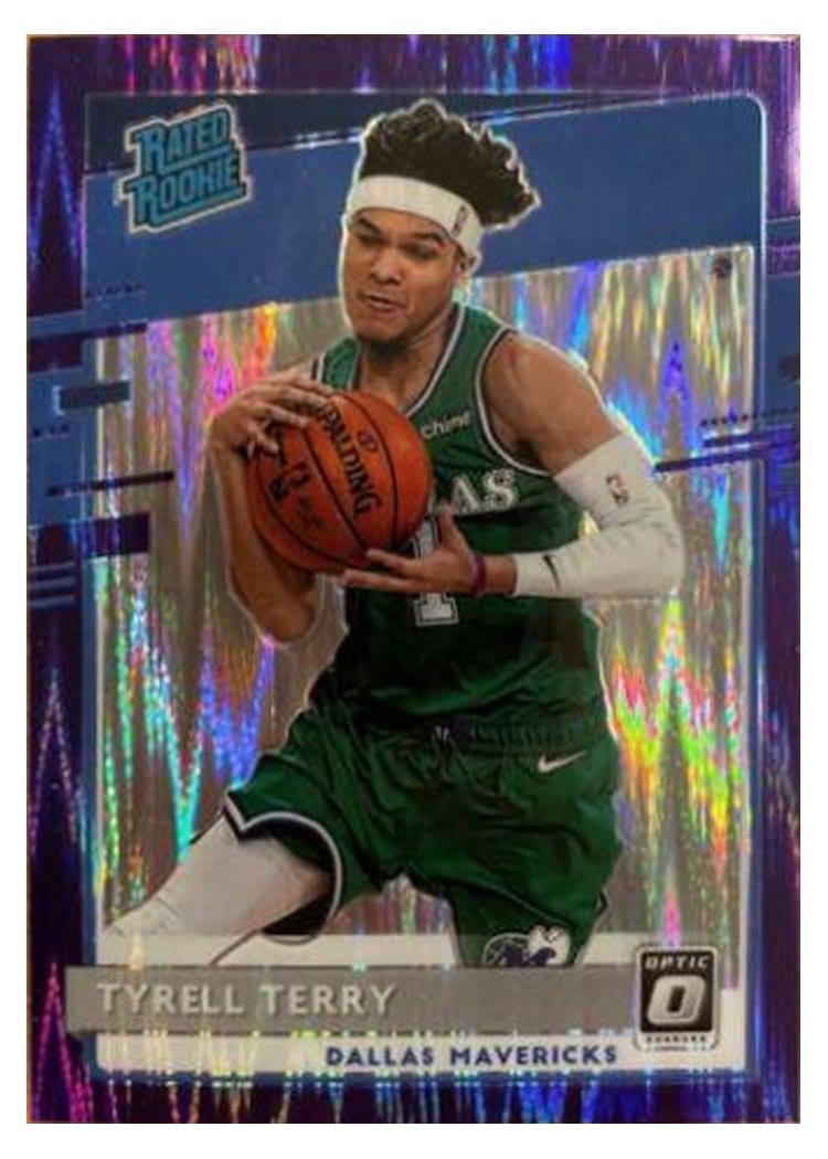 2020-21 Donruss Optic Base Set Tyrell Terry #181 card