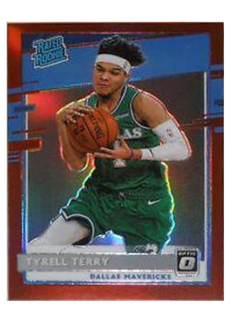 2020-21 Donruss Optic Base Set Tyrell Terry #181 card
