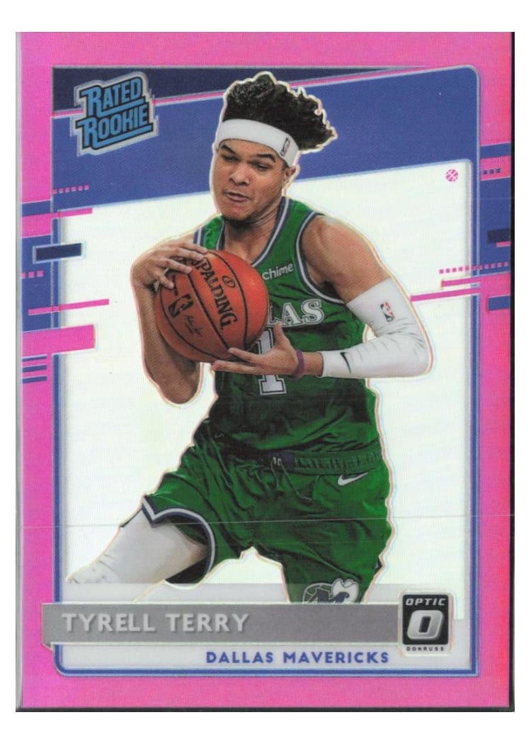 2020-21 Donruss Optic Base Set Tyrell Terry #181 card