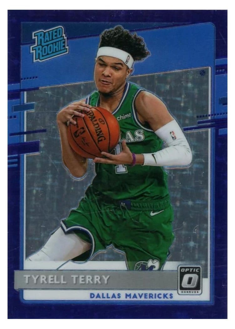 2020-21 Donruss Optic Base Set Tyrell Terry #181 card