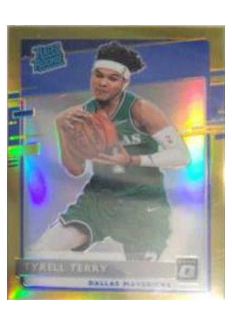 2020-21 Donruss Optic Base Set Tyrell Terry #181 card