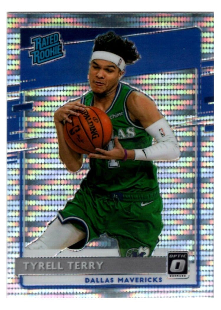 2020-21 Donruss Optic Base Set Tyrell Terry #181 card