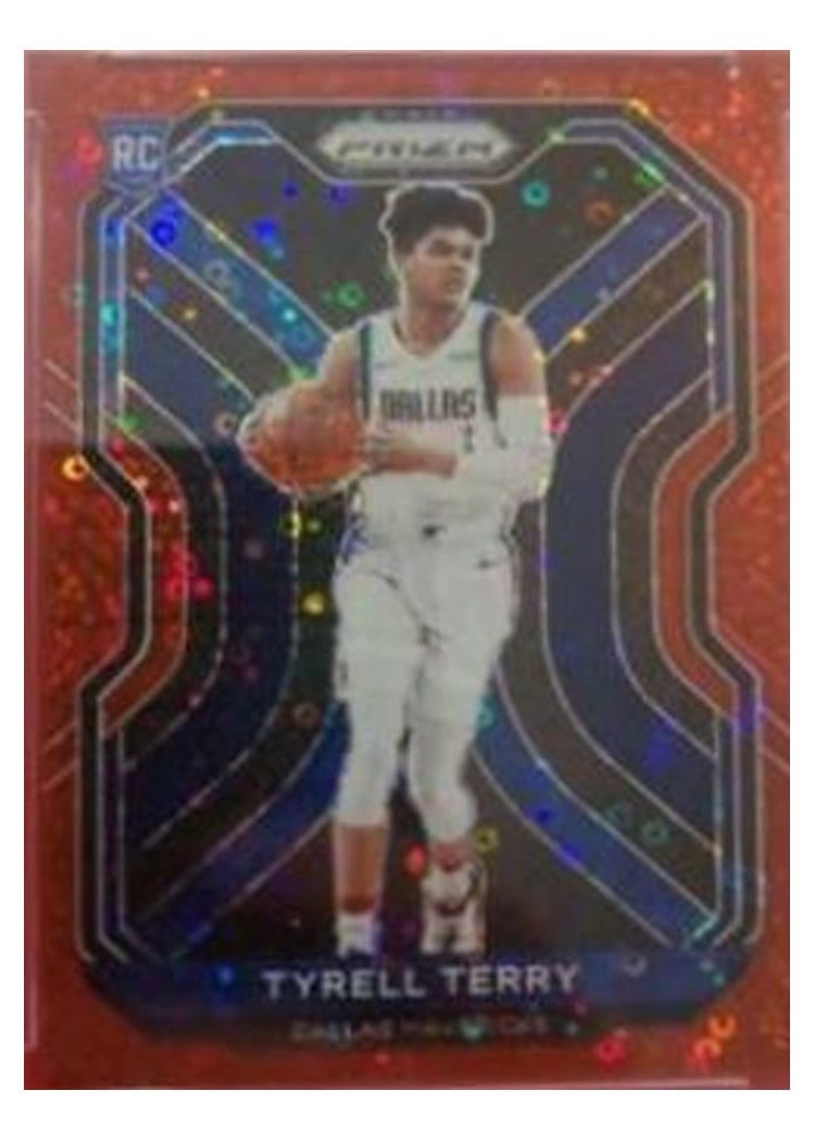 2020-21 Panini Prizm Base Set Tyrell Terry #259 card