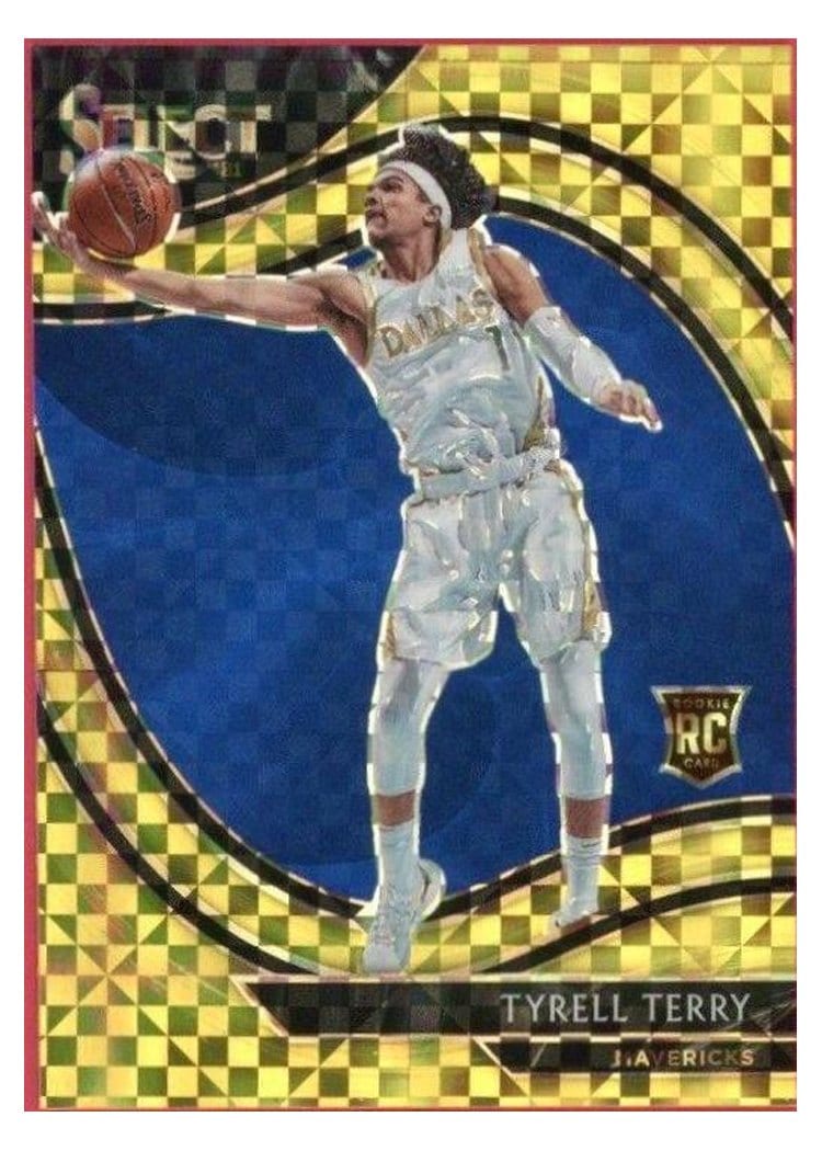 2020-21 Panini Select Base Set Tyrell Terry #270 card