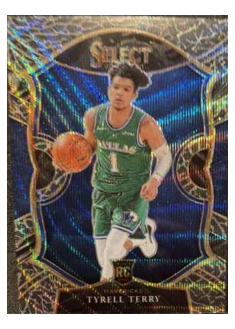 2020-21 Panini Select Base Set Tyrell Terry #91 card