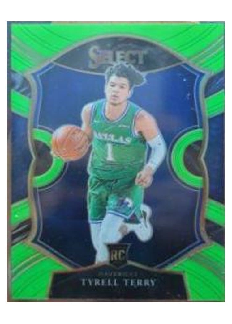 2020-21 Panini Select Base Set Tyrell Terry #91 card