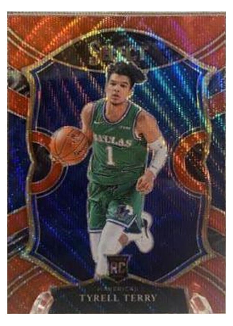 2020-21 Panini Select Base Set Tyrell Terry #91 card