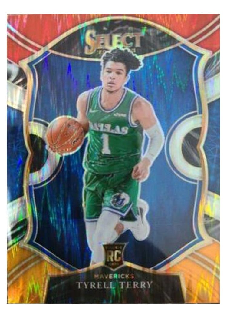 2020-21 Panini Select Base Set Tyrell Terry #91 card