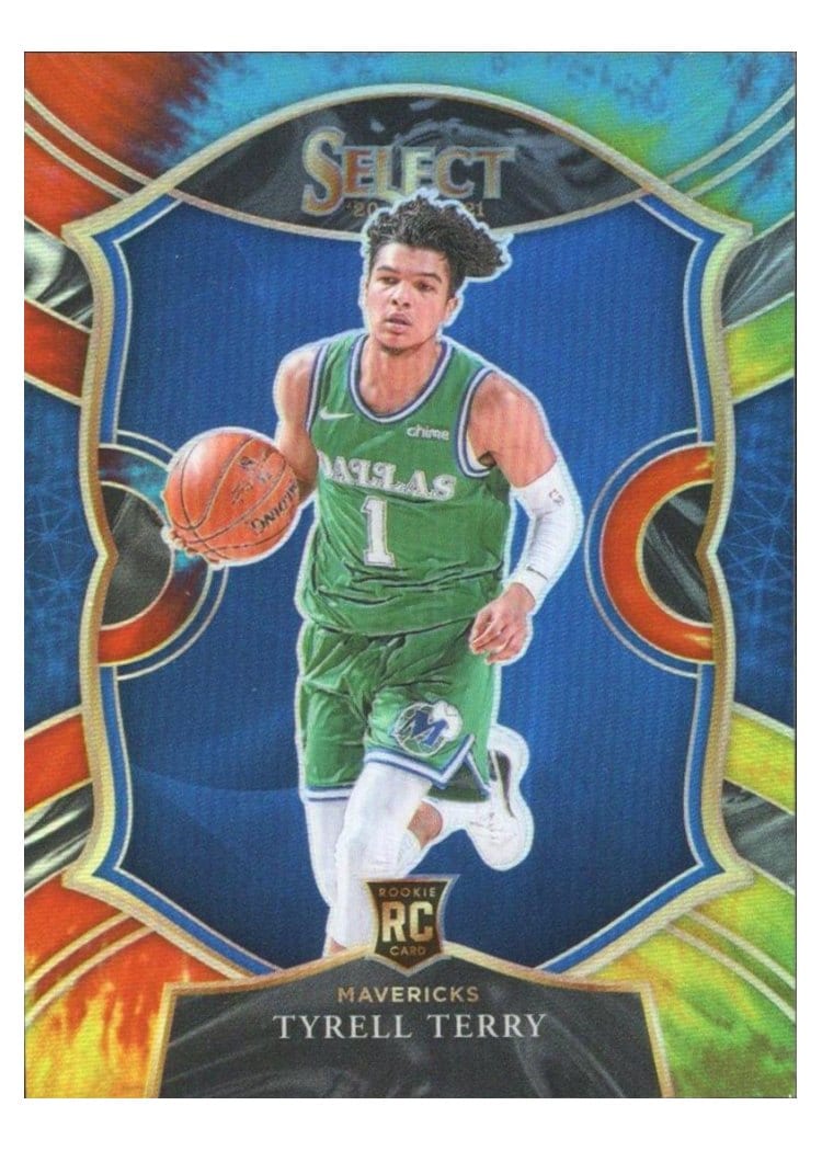 2020-21 Panini Select Base Set Tyrell Terry #91 card