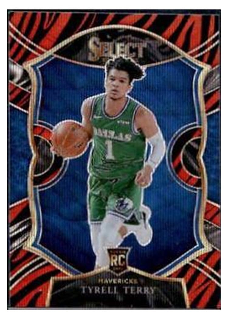 2020-21 Panini Select Base Set Tyrell Terry #91 card