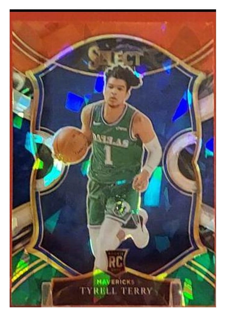 2020-21 Panini Select Base Set Tyrell Terry #91 card