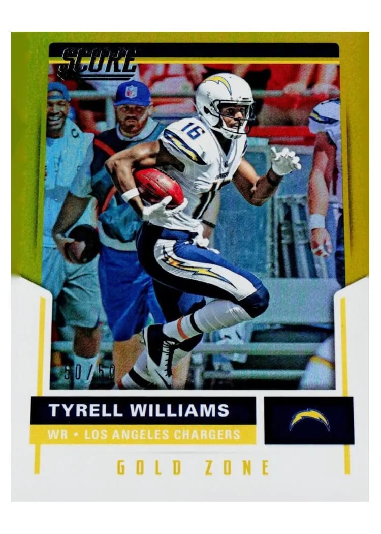 2017 Score Base Set Tyrell Williams #4 card