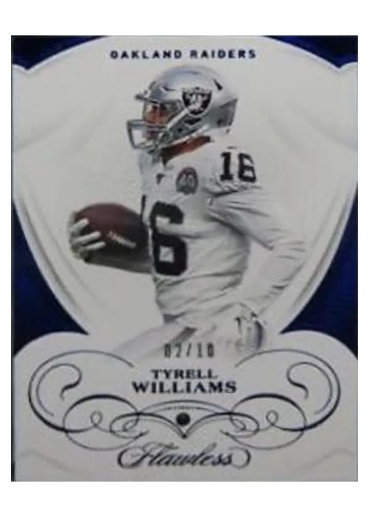 2019 Panini Flawless Base Ruby Tyrell Williams #51 card