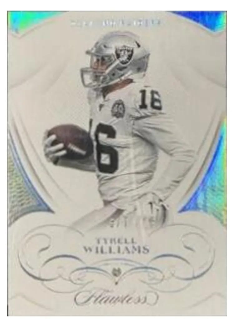 2019 Panini Flawless Base Ruby Tyrell Williams #51 card