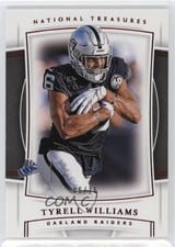 2019 Panini National Treasures Tyrell Williams #84 card