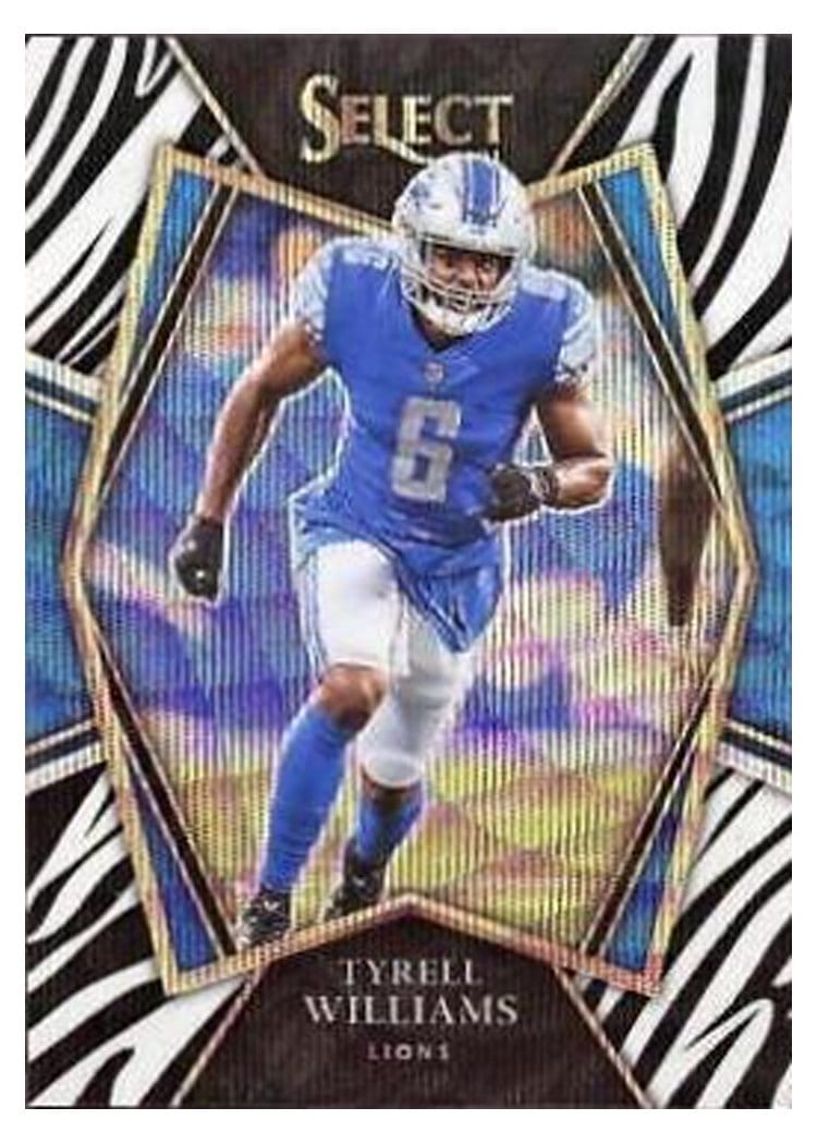 2021 Panini Select Base Set Tyrell Williams #113 card