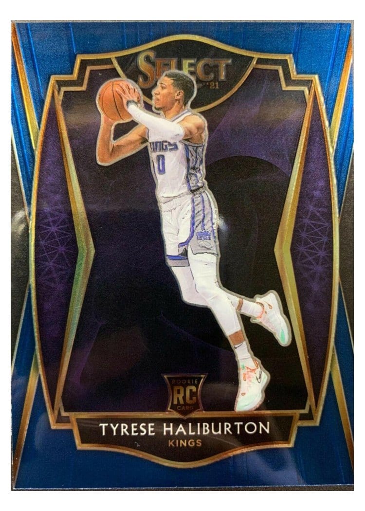 2020-21 Panini Select Base Set Tyrese Haliburton #189 card