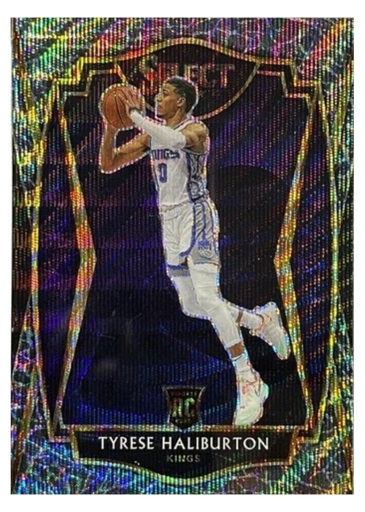 2020-21 Panini Select Base Set Tyrese Haliburton #189 card