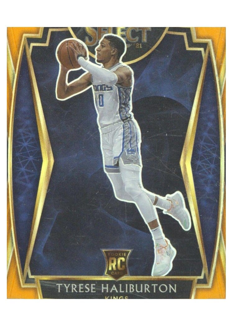 2020-21 Panini Select Base Set Tyrese Haliburton #189 card