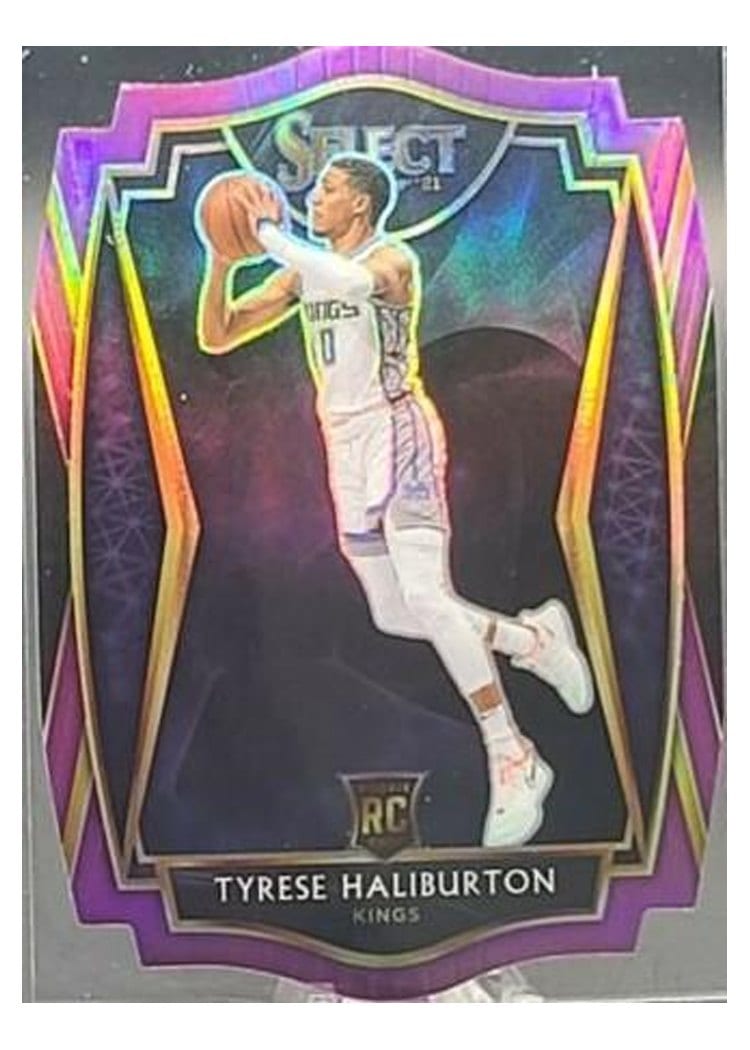 2020-21 Panini Select Base Set Tyrese Haliburton #189 card